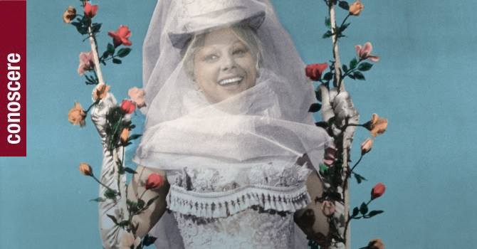 Sandra Milo in Giulietta degli Spiriti di Federico Fellini Sandra Milo in Giulietta degli Spiriti di Federico Fellini