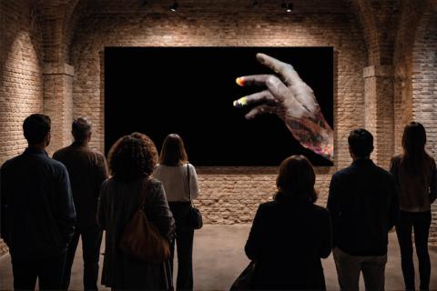 Stefano Meleo, Polvere, 2025, still da video Stefano Meleo, Polvere, 2025, still da video
